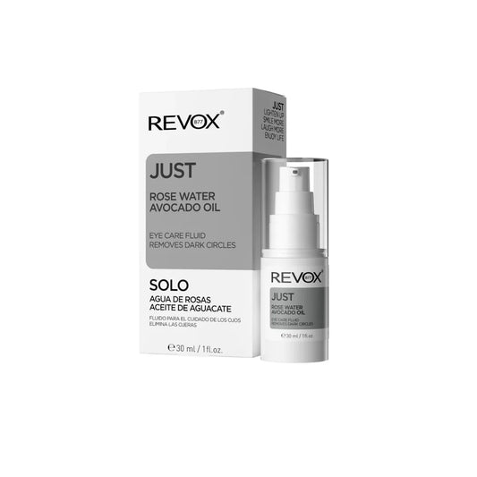 REVOX JUST ROSE WATER AVOCADO OIL EYE CARE FLUID
