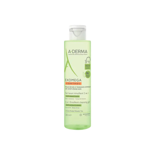ADERMA EXOMEGA CONTROL EMOLLIENT FOAMING GEL 200ML