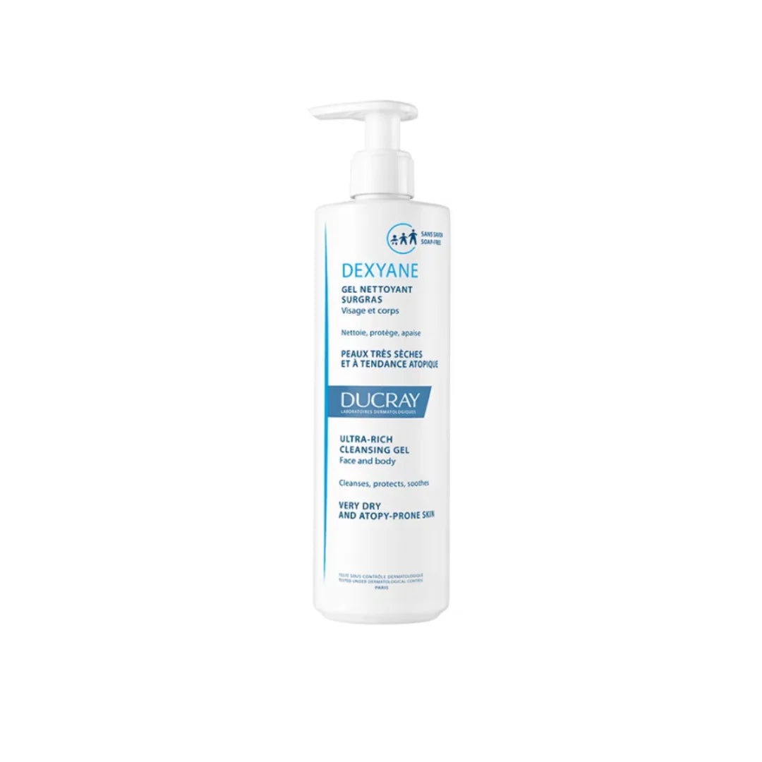 DUCRAY DEXYANE GEL NETTOYANT SURGRAS 400ML