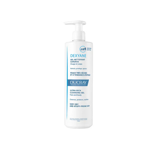 DUCRAY DEXYANE GEL NETTOYANT SURGRAS 400ML