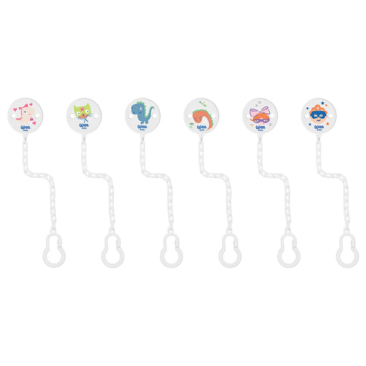 WEE BABY PATTERNED SOOTHER CHAIN