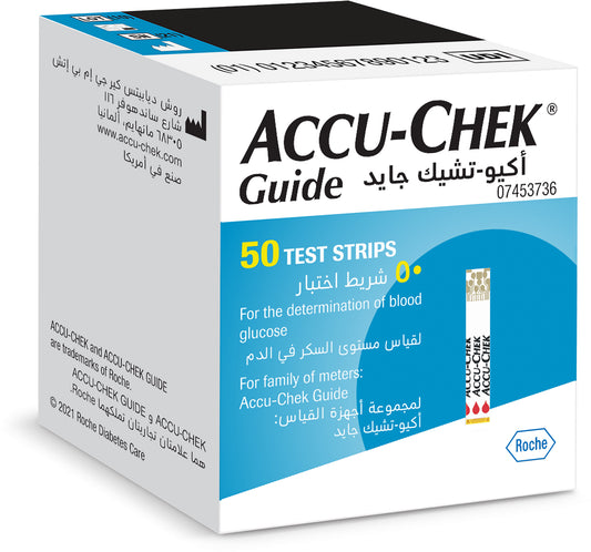 ACCU-CHEK GUIDE TEST 50 STRIPS