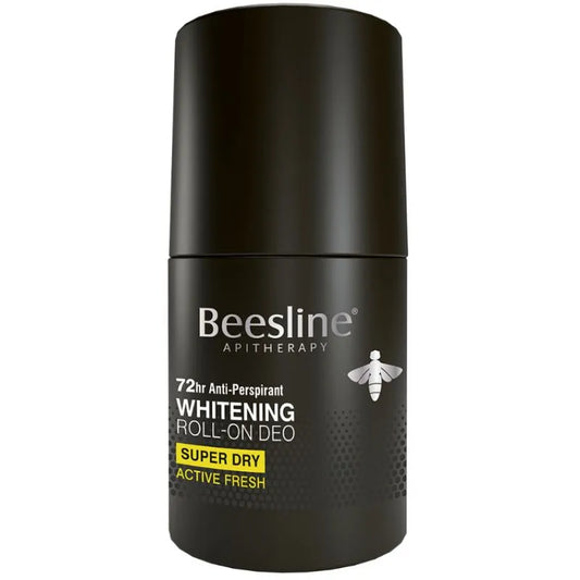 BEESLINE MEN WHITENING ROLL-ON SUPER DRY ACTIVE FRESH 72H