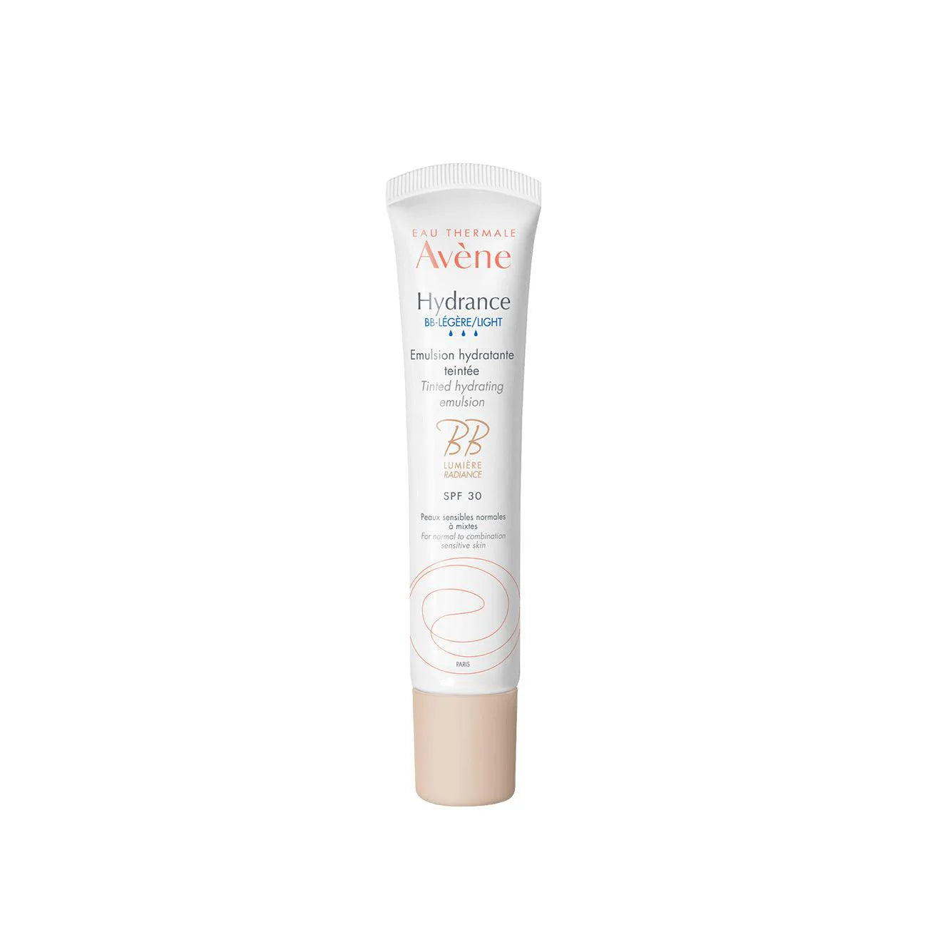AVENE HYDRANCE BB LIGHT TINTED HYDRATING EMULSION 40ML