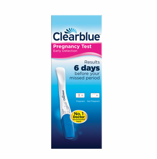 CLEAR BLUE PREGNANY TEST BEFORE 6 DAYS