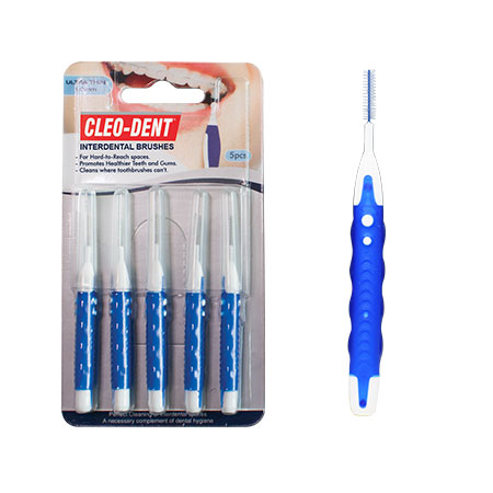CLEO-DENT INTERDENTAL BRUSHES 1MM