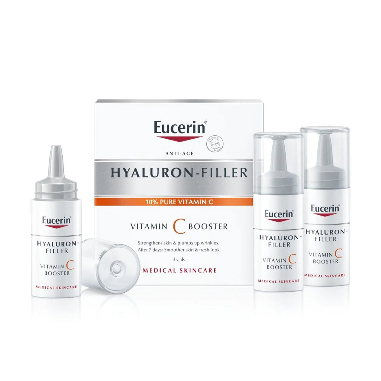 EUCERIN HYALURON-FILLER VITAMIN C BOOSTER 3×8ML