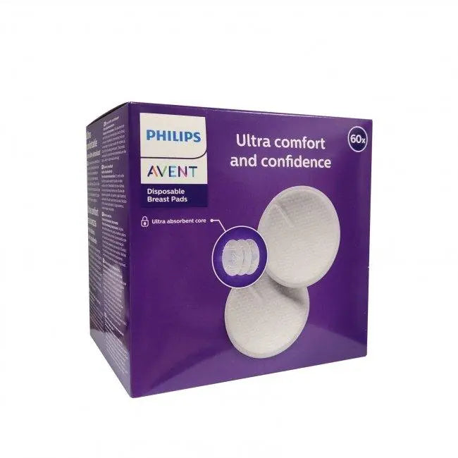 AVENT DISPOSABLE BREAST PADS 60PCS