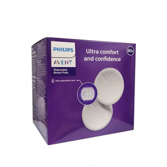 AVENT DISPOSABLE BREAST PADS 60PCS