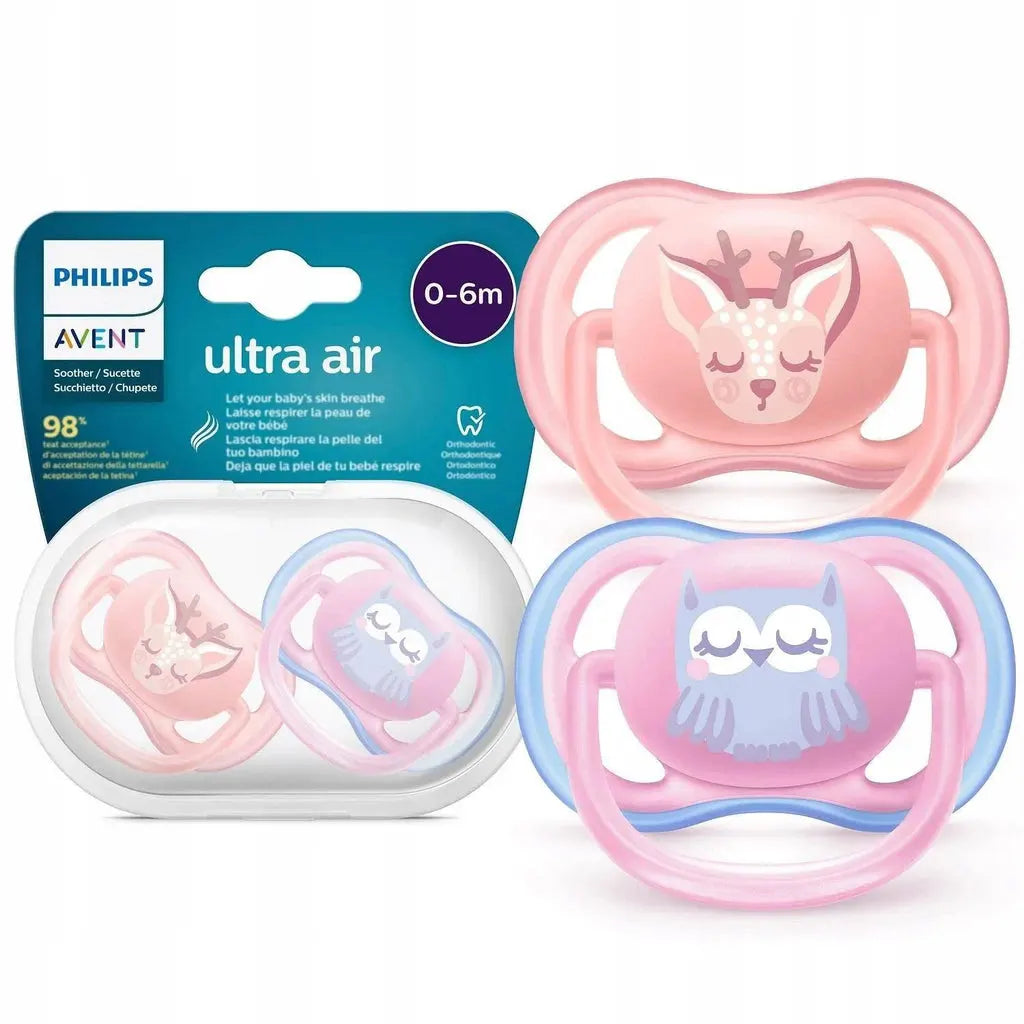 AVENT SOOTHER ULTRA AIR 0-6M OWL