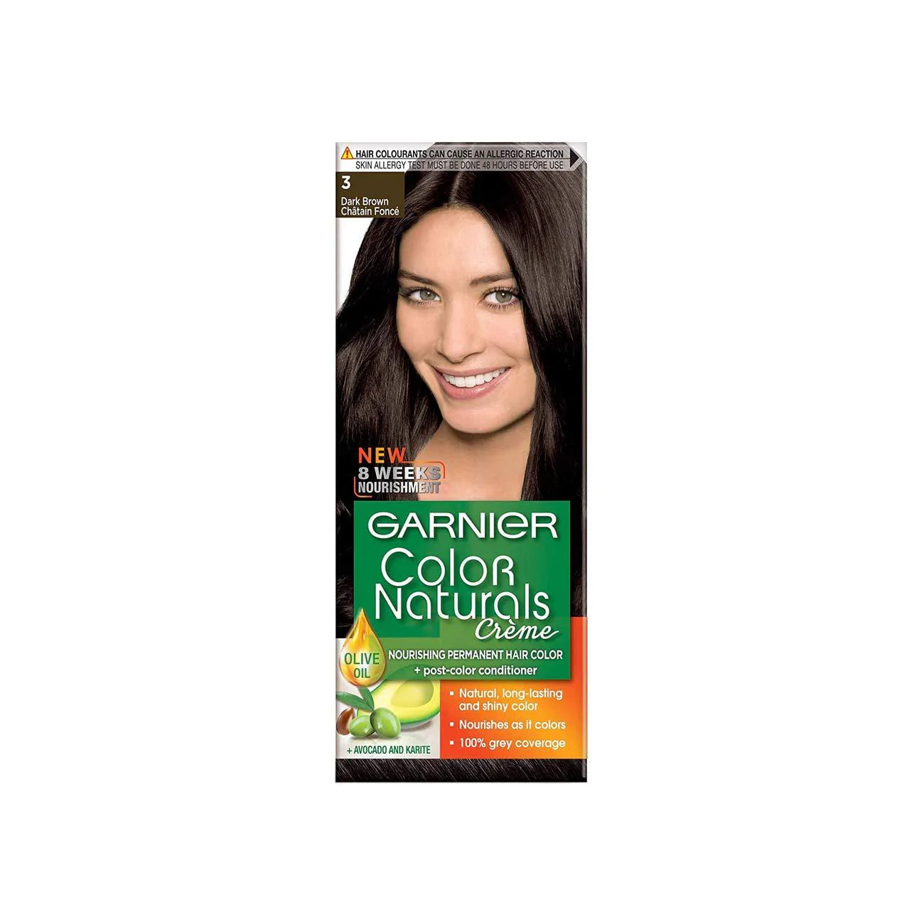 GARNIER COLOR NAT DARK BROWN 3