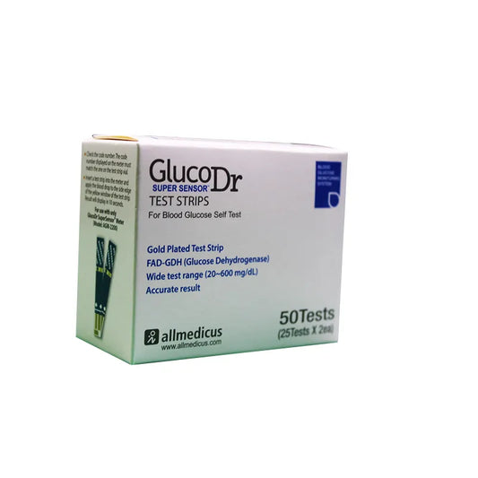 GLUCODR 50 TEST STRIPS