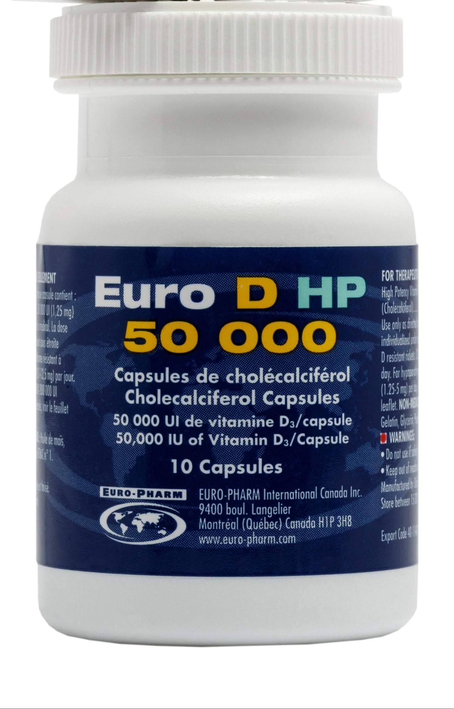 EURO D 50000 10 CAPS