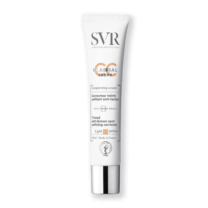 SVR CLAIRIAL CC CREAM SPF50+ TINTED LIGHT 40ML