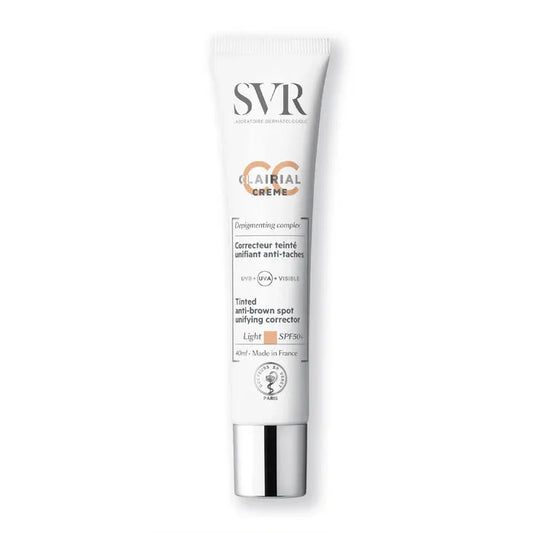 SVR CLAIRIAL CC CREAM SPF50+ TINTED LIGHT 40ML