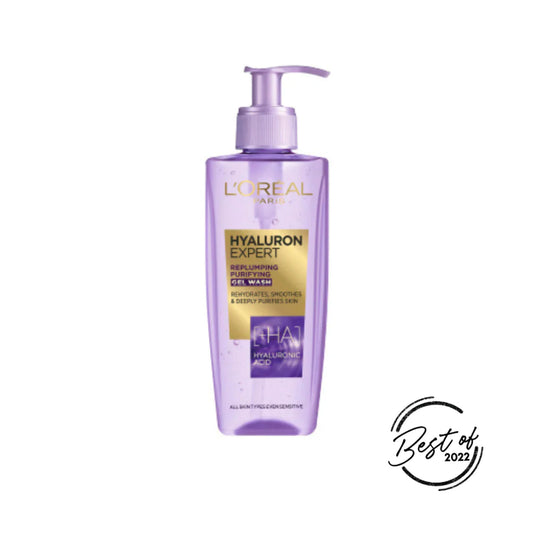 L’OREAL PARIS HYALURON EXPERT MOISTURISER AND ANTI-AGING WASH
