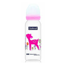 OPTIMAL ORTHO BOTTLE PINK +WHITE 240ML