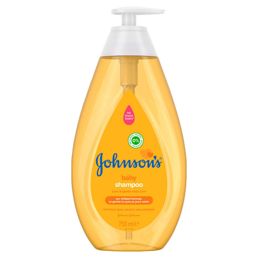 JOHNSONS BABY SHAMPOO 750ML