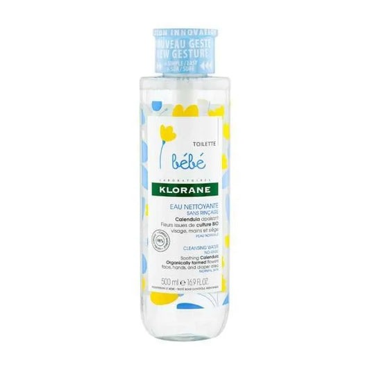 KLORANE BABY CLEANSING WATER WITH WELL PUMP 500ML