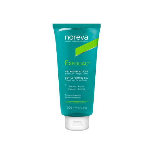 NOREVA EXFOLIAC GEL NETTOYANT MOUSSANT 200ML