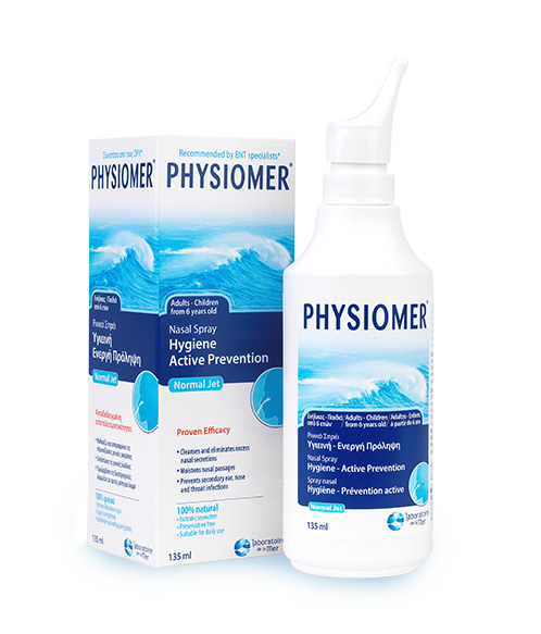 PHYSIOMER NASAL SPRAY NORMAL JET ADULT 135ML