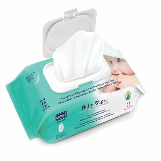 OPTIMAL BABY WIPES ALOE VERA