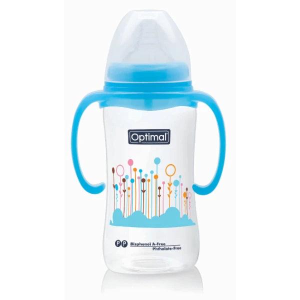 OPTIMAL ROUND WITH HANDLE BLUE 300ML