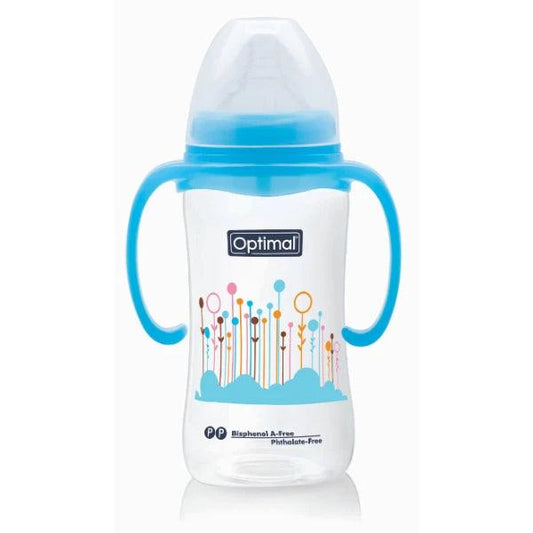 OPTIMAL ROUND WITH HANDLE BLUE 300ML