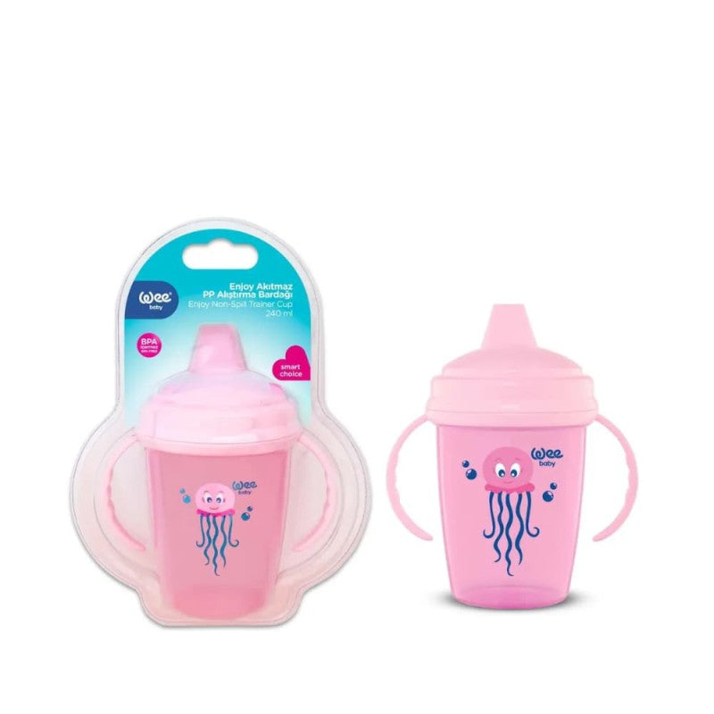 WEE BABY ENJOY NON-SPILL TRAINER CUP 240ML