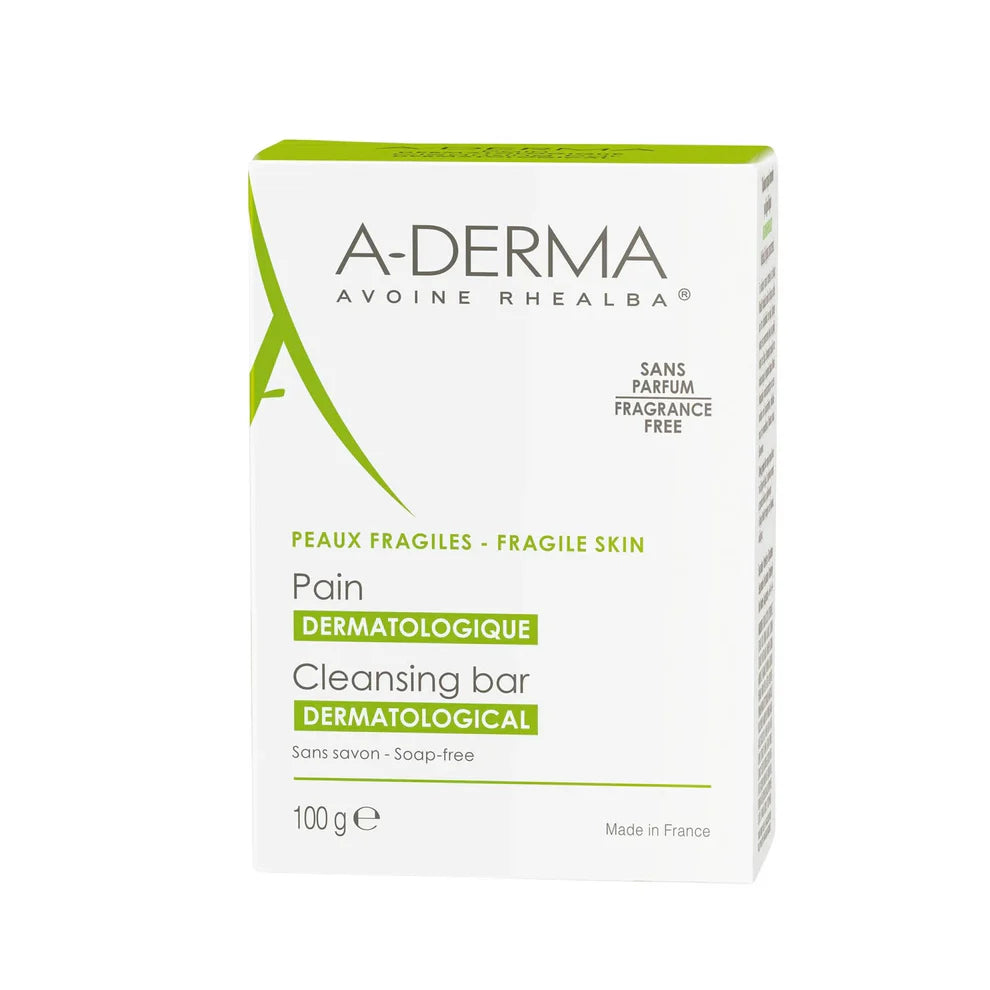 ADERMA DERMATOLOGICAL CLEANSING BAR 100G