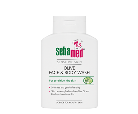 SEBAMED OLIVE FACE & BODY WASH 200ML