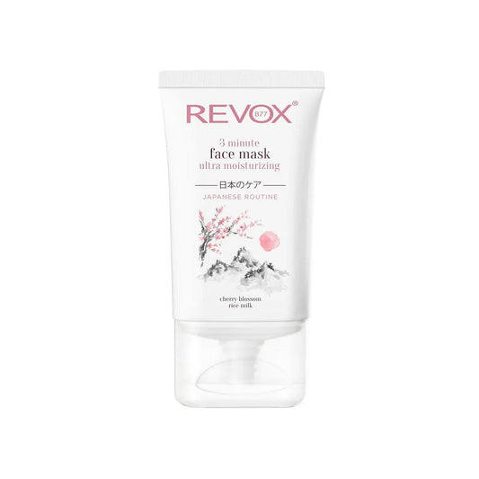 REVOX JAPANESE ROUTINE FACE MASK 3 MINUTE ULTRA MOISTURIZING 30ML