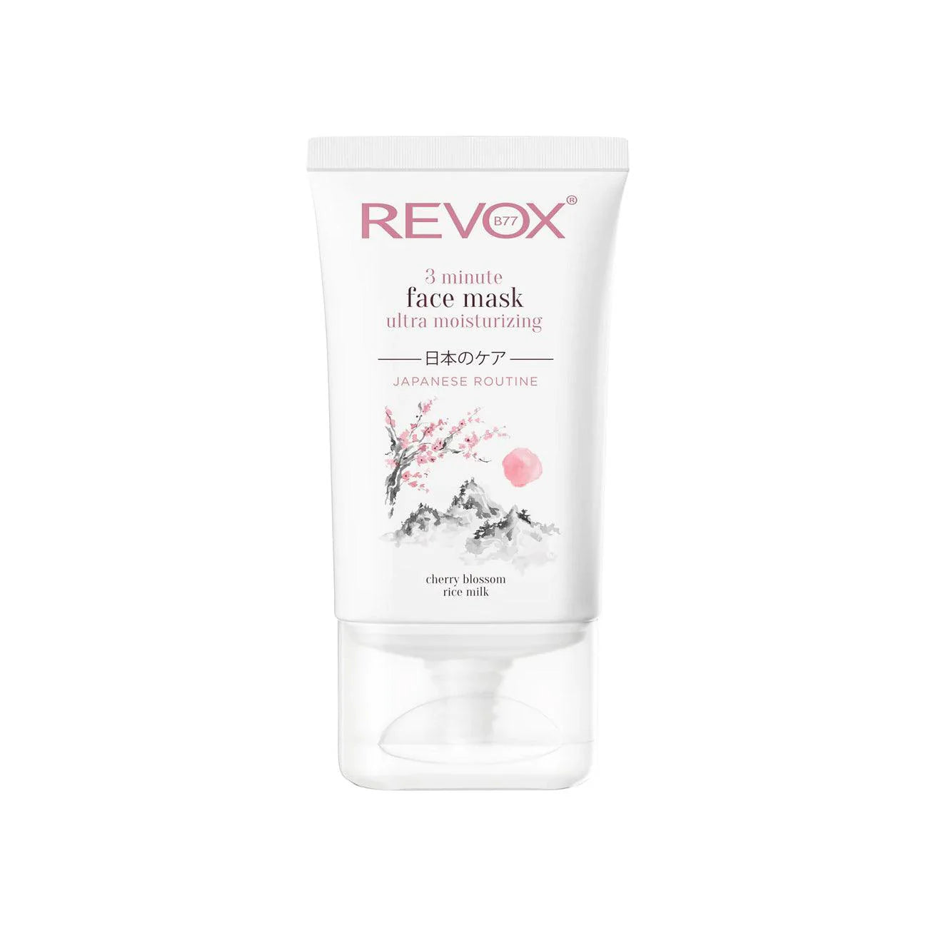 REVOX JAPANESE ROUTINE FACE MASK 3-MINUTE ULTRA MOISTURIZING 30ML