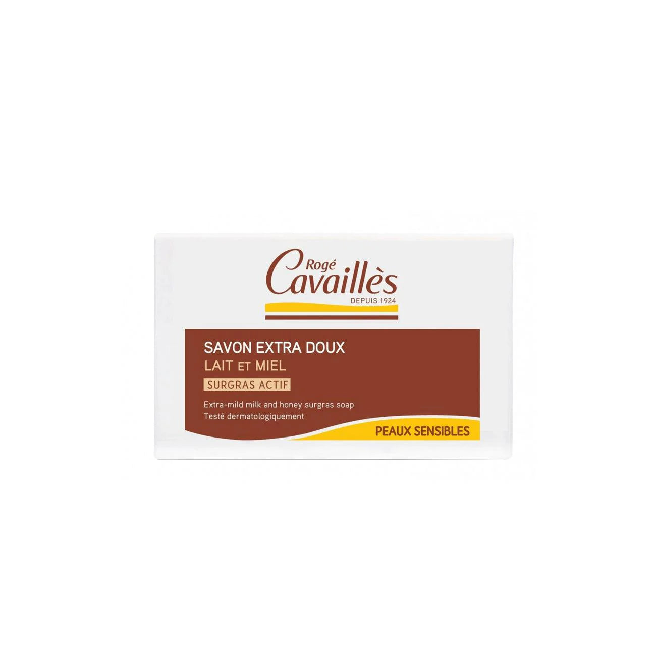 ROGE CAVAILLES EXTRA-MILD SURGRAS SOAP MILK AND HONEY 150G