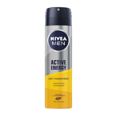 NIVEA DEO MEN ACTIVE ENERGY 72H 150ML