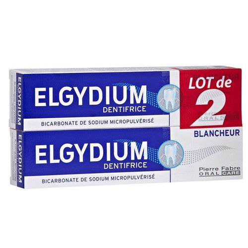 ELGYDIUM WHITENING TOOTHPASTE- 2x75ml pack