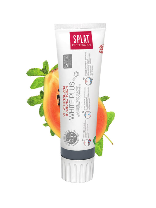 SPLAT WHITE PLUS TOOTHPASTE