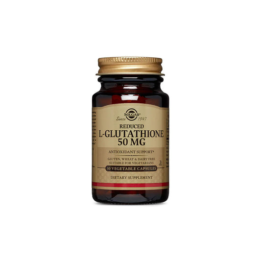 SOLGAR L-GLUTATHIONE 50MG 30CAP