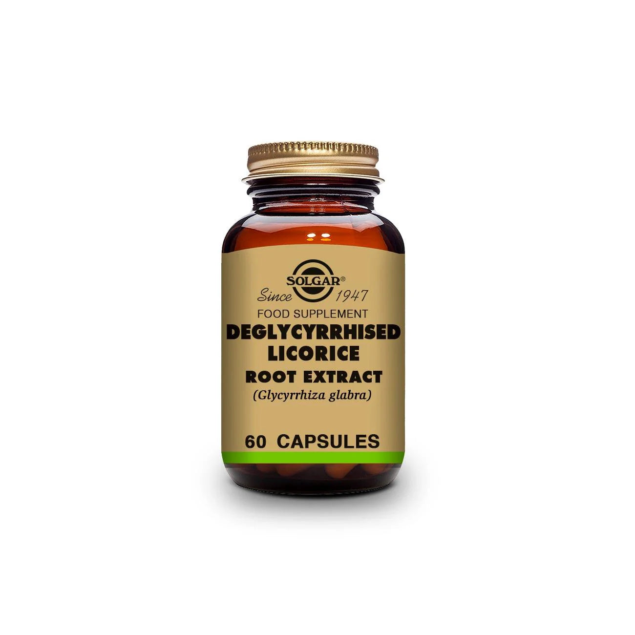 SOLGAR DEGLYCYRRHISED LICORICE ROOT EXTRACT 60CAP