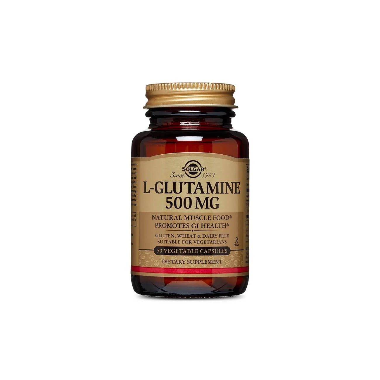 SOLGAR L-GLUTAMINE 500MG 50CAP