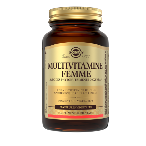 SOLGAR MULTIVITAMIN WOMEN - 60 Vegetable Capsules