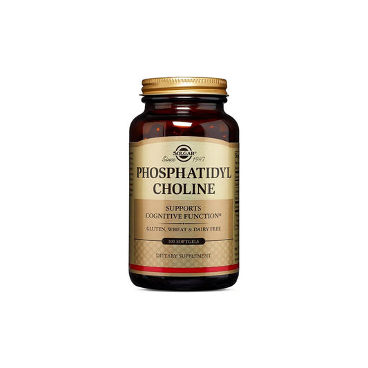 SOLGAR PHOSPHATIDYLCHOLINE 100 SOFTGELS