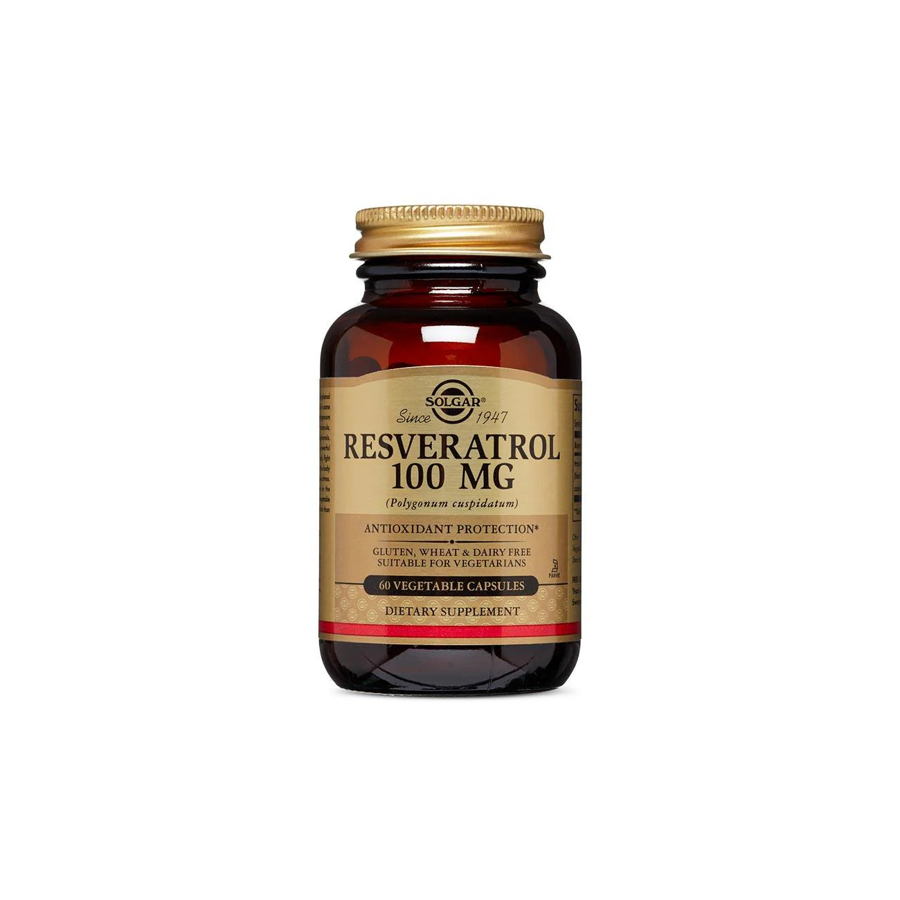 SOLGAR RESERVATROL 100MG 60CAP