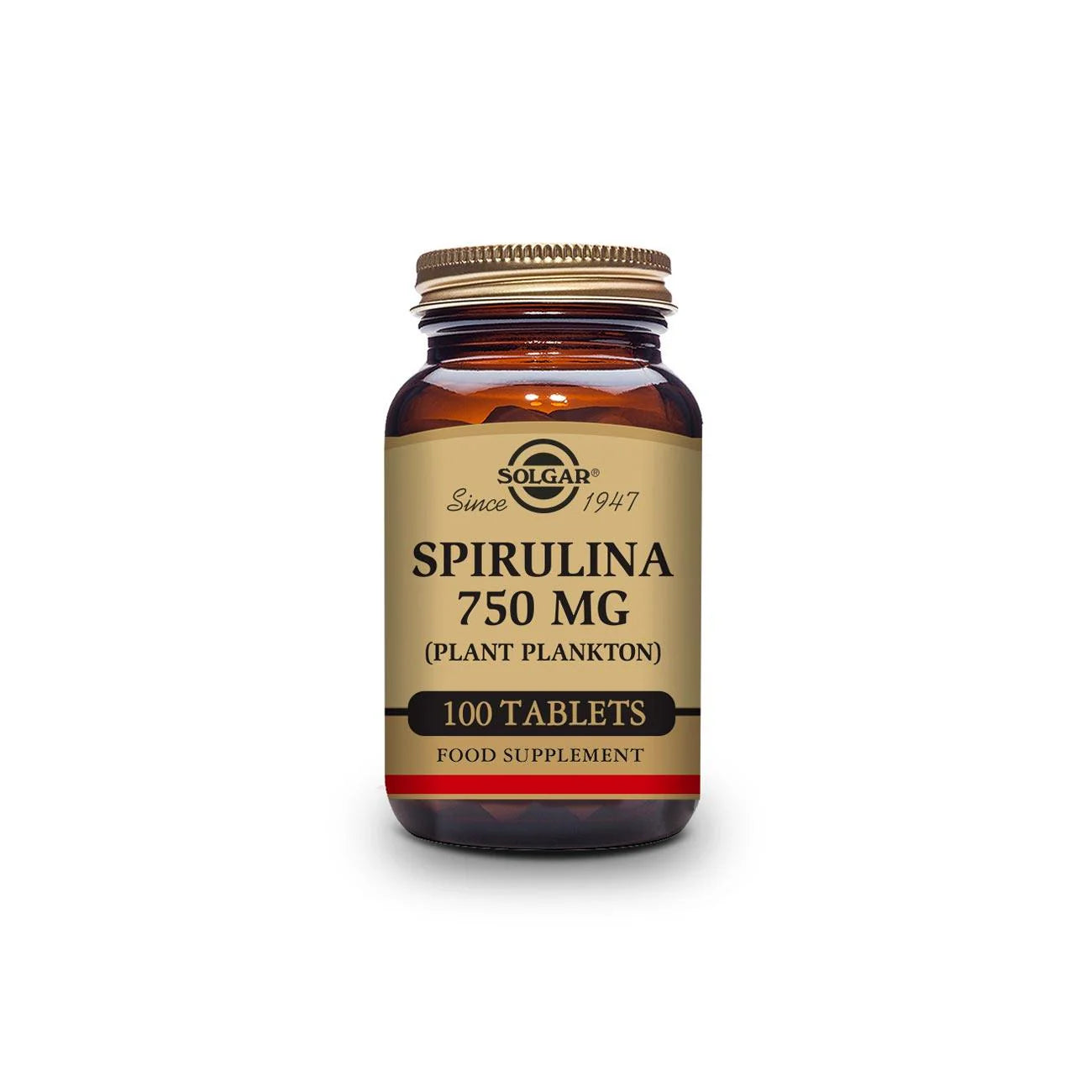 SOLGAR SPIRULINA 750MG 100TAB