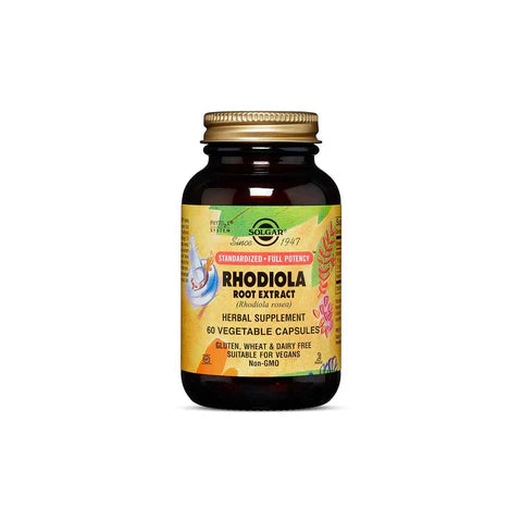 SOLGAR STANDARDIZED FULL POTENCY RHODIOLA ROOT EXCTRACT