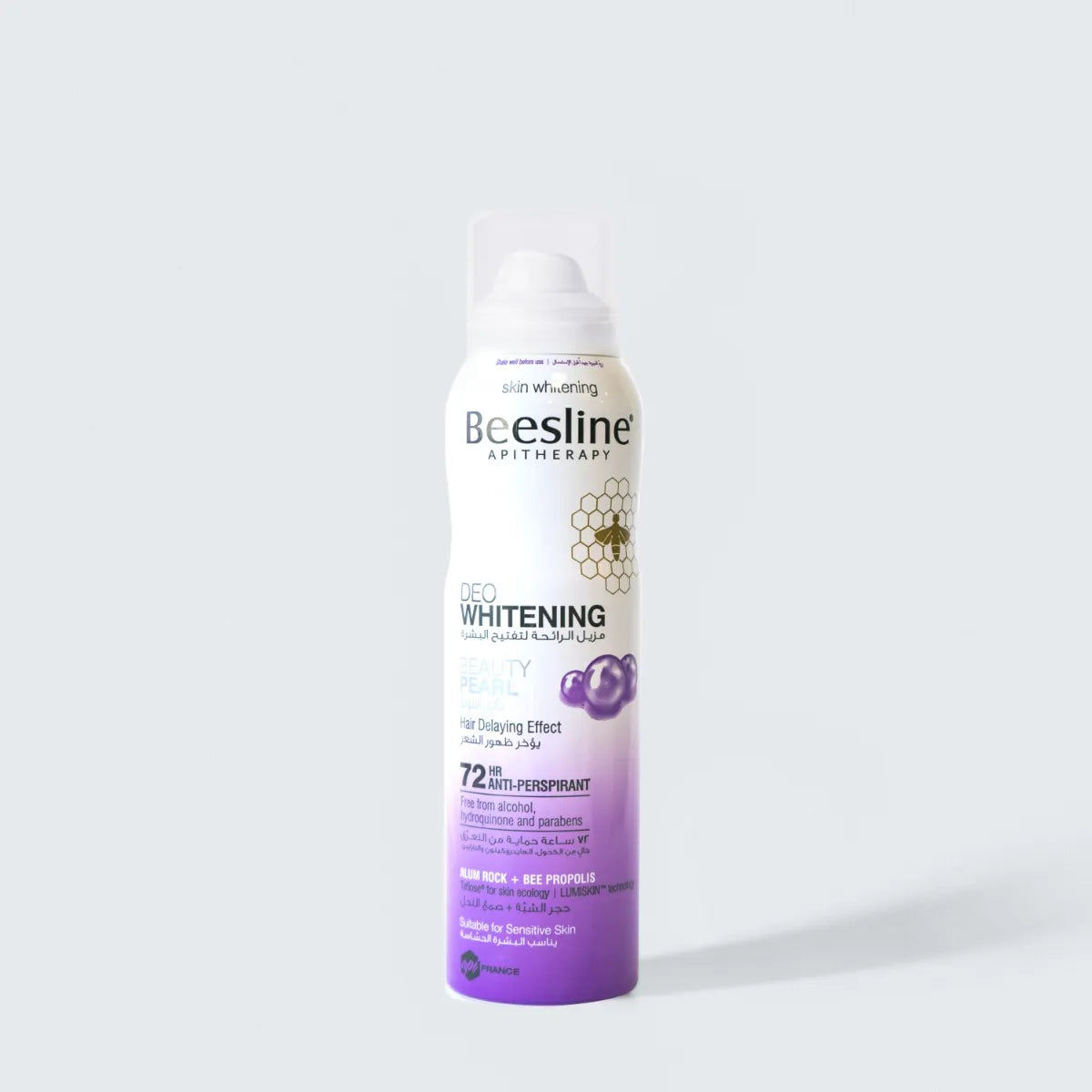 BEESLINE DEO WHITENING BEAUTY PEARL 72H 150ML