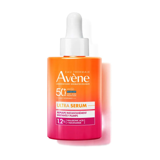 AVENE ULTRA SERUM SPF 50+ I ULTRA LIGHT HYDRATING HYALURONIC ACID SERUM