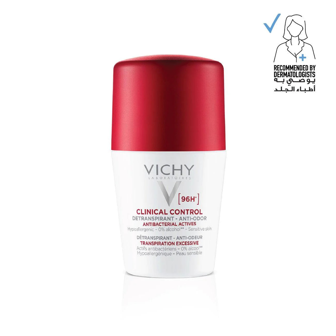 VICHY CLINICAL CONTROL DEODORANT FOR WOMEN 96 HOUR 50ML