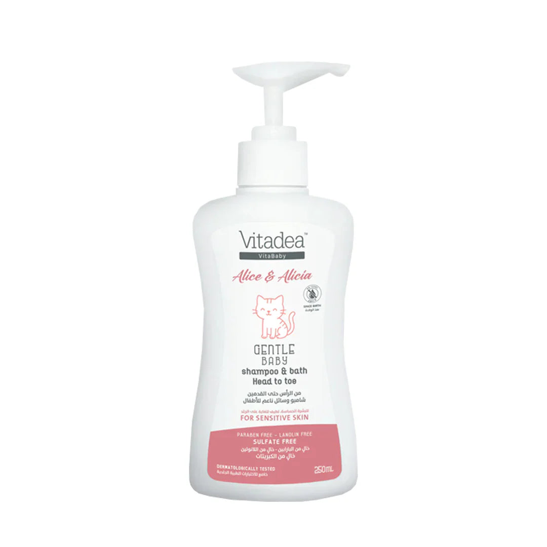 VITADEA HEAD TO TOE SHAMPOO&SHOWER GEL 250ML